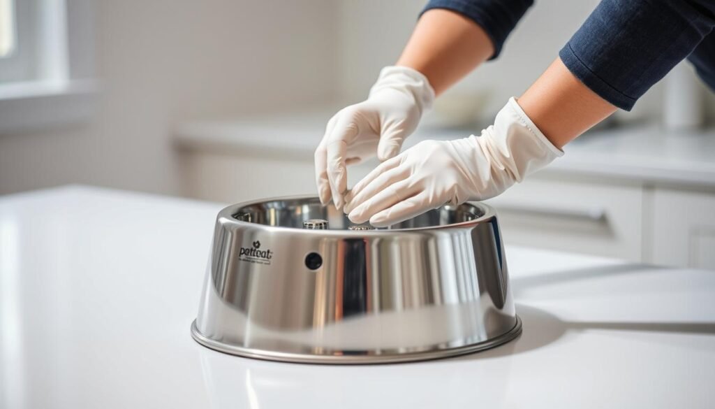 automatic pet feeder maintenance