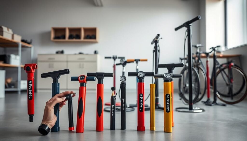 bike pumps for different tire types