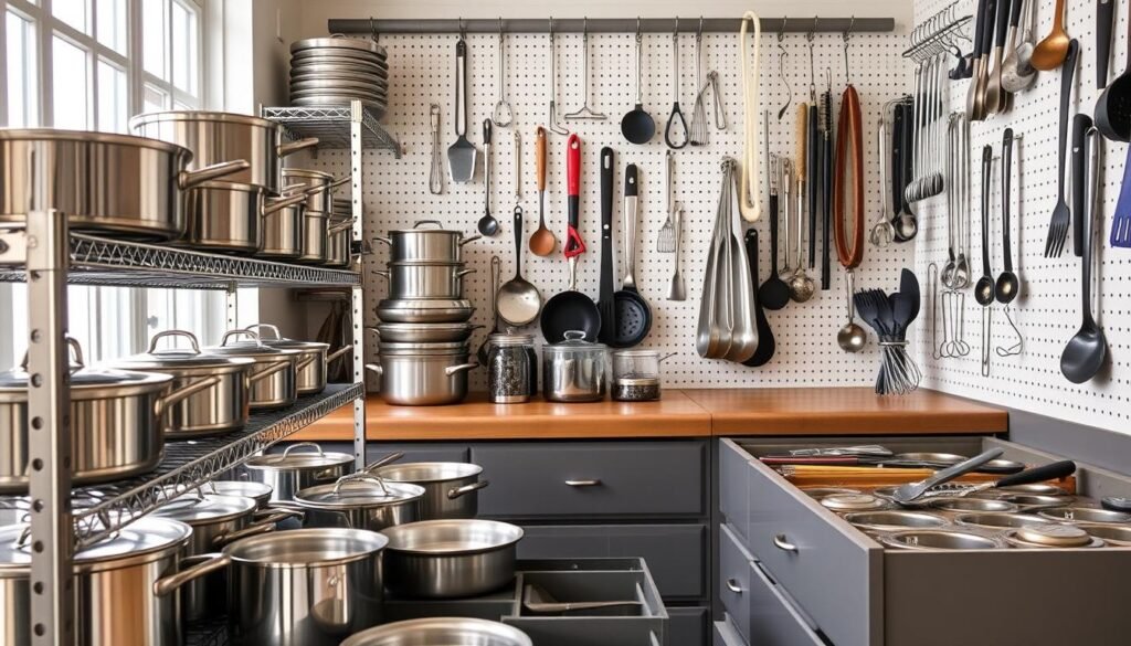 cookware storage tips