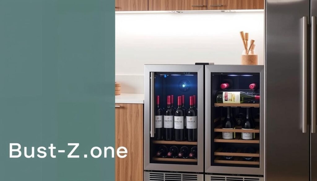 dual-zone wine coolers