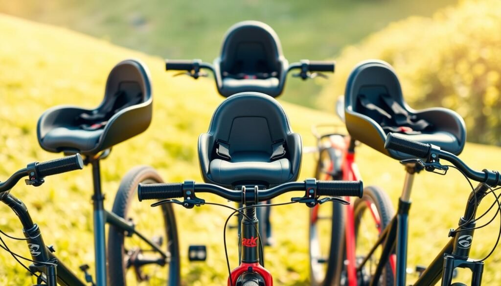 front-mounted kids bike seats