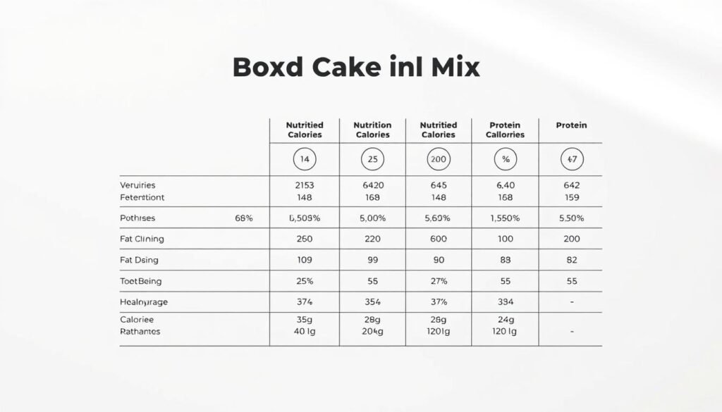 nutritional comparison